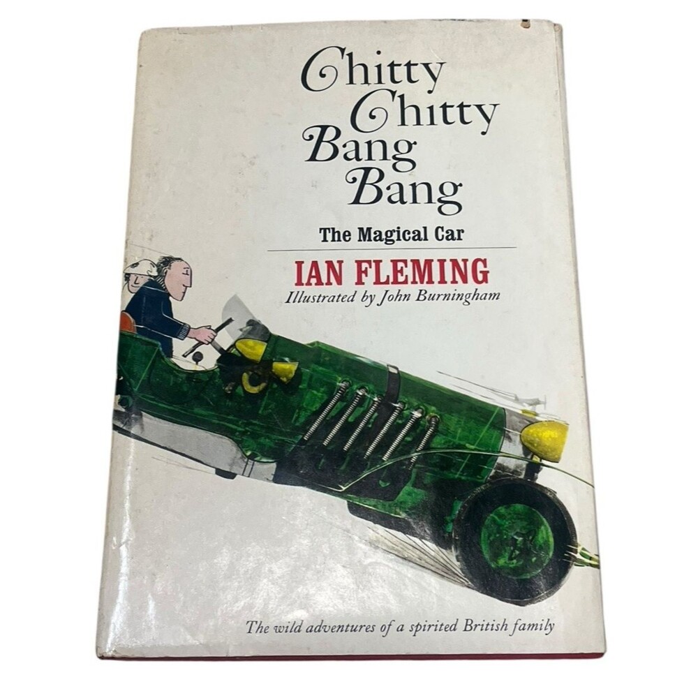 Chitty Chitty Bang Bang Ian Fleming 1964 1st Edition 1st Printing w/DJ P.S